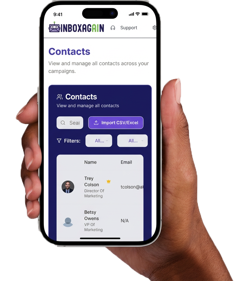 Inbox Again Lead Generation AI Email